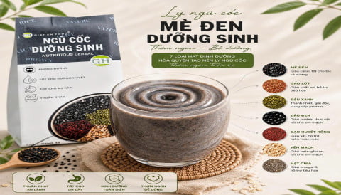 Pha ngũ cốc không bị vón cục