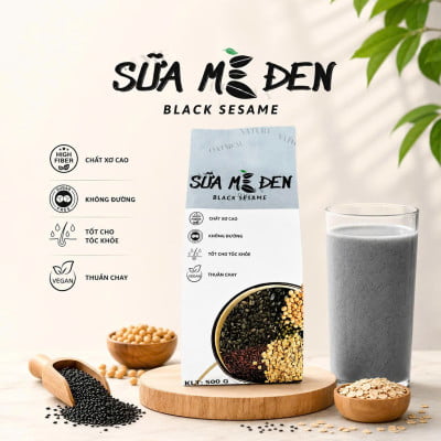 Sữa mè đen