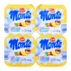 Váng sữa hương vani Zott Monte vỉ 4 hộp x 55g